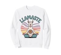 Llamaste Yoga Lover Mindfulness Relaxation Sweatshirt