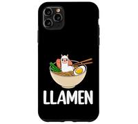 Llamen - Kawaii Llama Alpaca Lover Ramen Noodles Pun Gifts Case for iPhone 11 Pro Max