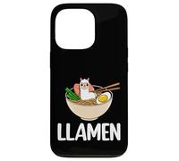 Llamen - Kawaii Llama Alpaca Lover Ramen Noodles Pun Gifts Case for iPhone 13 Pro