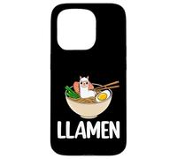Llamen - Kawaii Llama Alpaca Lover Ramen Noodles Pun Gifts Case for iPhone 15 Pro
