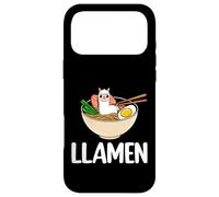 Llamen - Kawaii Llama Alpaca Lover Ramen Noodles Pun Gifts Case for iPhone 17 Pro Max