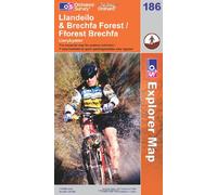 Llandeilo and Brechfa Forest (1:25,000 Explorer Maps) (Sheet 186)