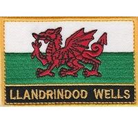Llandrindod Wells Cymru Town & City Embroidered Sew on Patch Badge