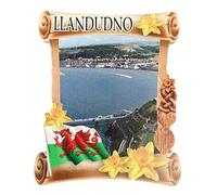 Llandudno Scroll Welsh Souvenir Fridge Magnet