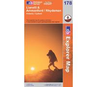 Llanelli and Ammanford/Rhydaman: Sheet 178 (OS Explorer Map)