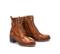 Llanes Leather Ankle Boots Cognac