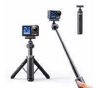 llano 16" Magnetic Mini Tripod for DJI Osmo Action 5 pro/4/3, Osmo 360 | Small Selfie Stick and Handle Grip, with Magsafe Quick Release Adapter, 360° Ball Head, Accessories for DJI, Lightweight