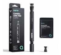 llano 2-in-1 Lens Cleaning Pen with Soft Brush Replaceable Carbon Powder Tip, Nano-Fiber Cleaning Cloth, Quickly Cleaning Kit for Camera Lens and Filter
