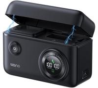 llano 4-in-1 NP-W235 Battery Charge for Fujifilm X-T5 X-T4 X-S20 X-H2S X-H2 VG-XT4 GFX100S GFX100RF GFX50S II, 20W Fast Charging, Built in 10400mAh Power Bank, USB 3.0 Card Reader, SD Card Storage