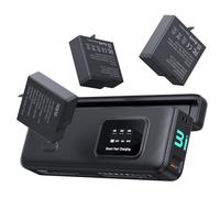 llano AC3 30W Fast Charger Case and 3 Pack Ace Pro 2 Batteries for Insta360