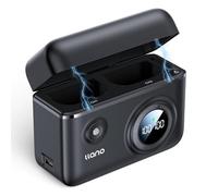 llano LP-E6P LP-E6NH LP-E6 18W Fast Dual Battery Charger,USB-C Storage Case