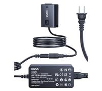 llano NP-FW50 Dummy Battery AC Power Adapter Kit for A6000 A6400 ZV-E10 A7II A6100 A6500 A6300 A7 A7R A7RII A7S A5000 A5100 Continuous Power Supply for Studio Shoots