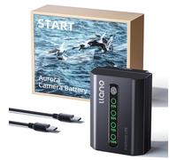 llano NP-FZ100 Camera Battery with Touch Display, 2600mAh High Performance USB-C Battery Compatible with Sony A7 III, A7 IV, A6600, A7C, A7R III, A7R IV, A7R V, A7S III, A1, A9, A9 II, FX3, FX30,