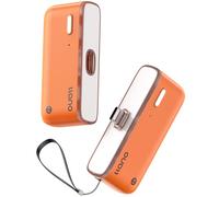llano S850 Upgraded Type-C Wireless HDMI Transmitter and Receiver, 50M, Ultra 4K Decode Input 1080P@60Hz Output, Plug&Play 5G+2.4G and Audio for Phone/Tablet/Laptop/PC to Monitor/Projector/TV (Orange)