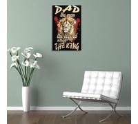 LLASKYUW Dad He And The Legend of Man King Poster Poster Decorative Painting Canvas Wall Posters And Art Picture Print Modern Family Bedroom Decor Posters 16x24inch(40x60cm)