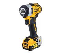 Llave Impacto sin escobillas XR 12 V 1/2 Inch 340 Nm with 2 Batteries Li-Ion 5Ah y Maletín TSTAK