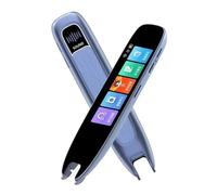 LLAWQSM Language Translator Device, Smart Voice Scan Translator Pen A26 Real Time Language Translator Multifunction Dictionary Translation Business Travel Abroad(Blu)