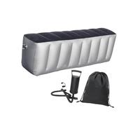 Llazsybz Car Inflatable Mattress Back Seat Cushion Filler Removable Accessory PVC Flocked Lightweight Suitable for Road Trip Long Rest Hard, Straight with Pump