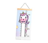 Llazsybz Children's Height Chart, Growth Chart, Creative and Cute Wooden Height Measuring Ruler, Wall Ruler for Playroom and Decoration, Lamb