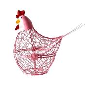 Llazsybz Decorative Egg Support Fruits Fruits of The Multifunctional Grid of Chicken Wire Wire Wire, Pink
