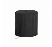 Llazsybz Vacuum Cover Utility Protector Dust Guard With Handle Snug Drawstring Oxford Portable Fold suitable for garage workshop , Black , 24 D X 26.5 H