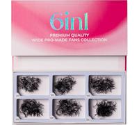 LLBA Promade Mix 1500 Fans | Handmade Volume Eyelashes | Multi Selections From 5D To 12D | C CC D Curl | Thickness 0.03~0.1 mm | 9-18mm Length | Long Lasting | Easy Application 12D 0.03 C 9-14mm