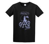 Llbang Inspired by The Fog - Kab Radio Antonio Bay Ca Horror O-Neck 100% Cotton Short Sleeve Unisex T-Shirt S Black