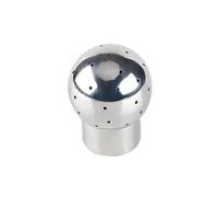 LLBOGRGGN 1/2" BSP Female Thread 304 Stainless Steel Tank Cleaning Ball Fixed Spray Ball Nipple