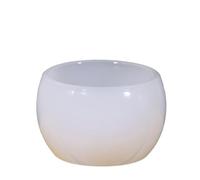 LLBOGRGGN 1pc 6.5cm white glazed agate cup crystal purification bowl desktop fish tank decoration