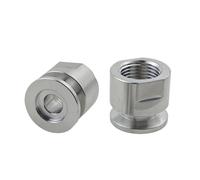LLBOGRGGN 1PC KF25 Vacuum Flange to G1/2" BSPP Female Thread Stainless Steel Flange Pipe Pipe Fitting