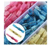 LLBOGRGGN 220PCS Spade Wire Crimp Connectors Male And Female Lug Wire Terminal Butt Splice Heat Shrink Terminals Kit