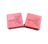 LLBOGRGGN 4pcs Capacitor MKP10 400V 1.5UF 400V 155 1U5 27.5 Pitch