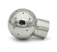 LLBOGRGGN BSP Internal Thread 1/2" Stainless Steel Pipe Cleaning Spray Ball Fixed Spray Cleaning Joint