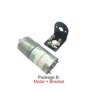 LLBOGRGGN JGA25-370 Gear electronic starter 12v DC Low Rpm Robot High Torque Brush electronic starter package J 6v 35rpm LLBOGRGGN