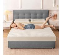 Llchaensc 100% Natural Latex Mattress,Washable Natural Latex Mattress Imported Natural Rubber Pure Mattress,Honeycomb Pore Ventilation,Latex Mattress,7.5cm,150x200cm(59x79in)