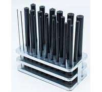 LLDSIMEX 25 Piece Transfer Punch Set 1mm to 13mm by 0.5mm