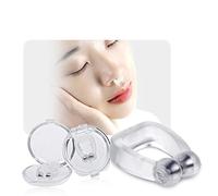 LLDW Snoring Solution Magnetic Anti Snore Nose Clip (10 Pack)- Silicone Anti Snoring Nose Clip Airing Snoring Device for Removal of Noise While Sleeping Nasal Snore Clip for Better Sleep