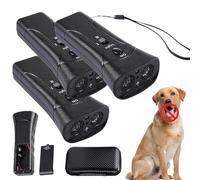 LLELEMAMO 1/2/3PCS Petgentle Dog Trainer, 2026 New Pet Gentle Anti Barking Device with HD Display & LED Flashlight, Safe & Effective Bark Silencer for All Dog Breeds, Indoor & Outdoor Use (3PCS)