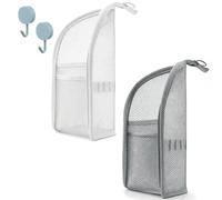 LLELEMAMO 2026 New Standing Toiletry Bag, Portable Lightweight Travel Toiletry Bag, Hanging EVA Mesh Cosmetic Waterproof Bags, Travel Essentials Foldable Organizer for Toiletries Toothbrush (K1)