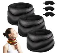 LLELEMAMO Anti Snoring Neck Support, Neck Support for Snoring, 2025 New Adjustable Soft Foam Neck Brace Cervical Collar, Necksupport - Never Snore Again, Comfortable for a Restful Sleep (3Pcs)