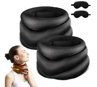 LLELEMAMO Anti Snoring Neck Support, Neck Support for Snoring, 2025 New Adjustable Soft Foam Neck Brace Cervical Collar, Necksupport - Never Snore Again, Comfortable for a Restful Sleep (2Pcs)