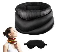 LLELEMAMO Anti Snoring Neck Support, Neck Support for Snoring, 2025 New Adjustable Soft Foam Neck Brace Cervical Collar, Necksupport - Never Snore Again, Comfortable for a Restful Sleep (1Pcs)