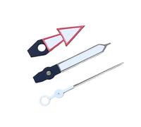 LLEOJO 1set Arrow Watch Hands Green Luminous Watch Hands Red And White For NH35 NH36 4R 7S Movements Watch Replacement Accessories