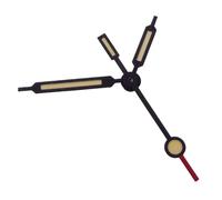 LLEOJO 1set Black Silver Blue Yellow Blue Yellow Watch Hand Needles Fit NH35A NH36A NH38 NH70 ETA 2824 PT5000 Automatic(Black,FIt NH35 NH36)
