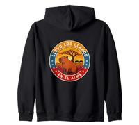 Llevo Los Llanos En El Alma Venezuela Capybara Zip Hoodie