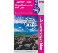 Lleyn Peninsula (OS Landranger Map Active): 123 (OS Landranger Active Map)