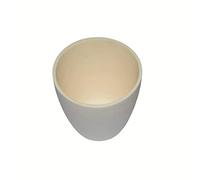 LLF 99.3% Alumina Crucible Al2O3 Aluminum Oxide Assay Alumine Crucible for Lab Laboratory (40ml)