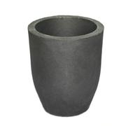 LLF Clay Graphite Crucible Foundry Cup Furnace Torch Melting Casting Refining Gold Silver Copper Brass Aluminum Lead Zinc and Alloys (#10 (Capacity 1100ML))