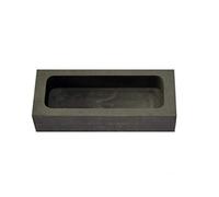 LLF Gold Silver Graphite Ingot Mold Mould Crucible for Melting Casting Refining (1250g)