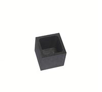 LLF Gold Silver Graphite Ingot Mold Mould Crucible for Melting Casting Refining (1kg(Square))